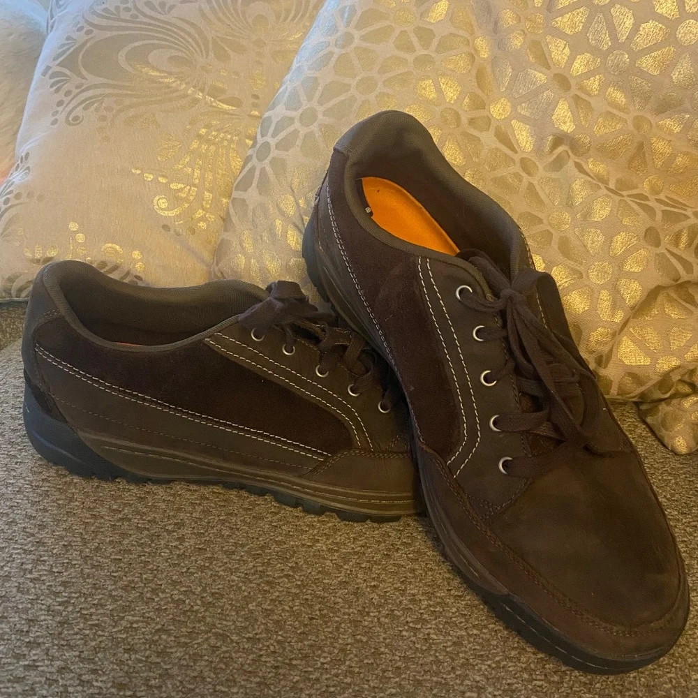 Merrell Espresso Lace Up Casual Shoes Size 14 Mens - Picture 1 of 7